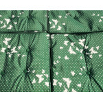 Veľká záhradná hojdačka Braid 2x1 - zelená, motýľová